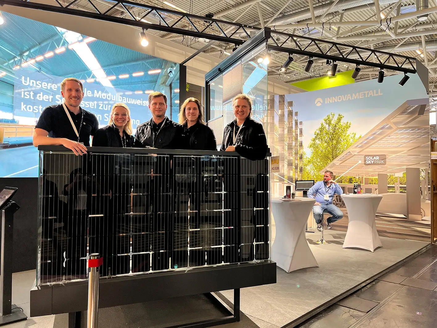 Innovametall exhibition stand BAU 2025